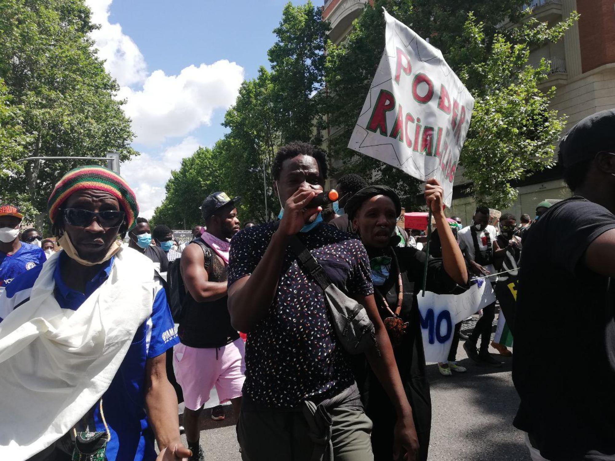 Mani Antirracista 7J Madrid 2020
